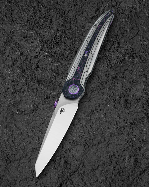 BESTECH PRYDWEN BT2409A 3.68" M-CUT Blade Titanium Handle