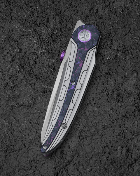 BESTECH PRYDWEN BT2409A 3.68" M-CUT Blade Titanium Handle