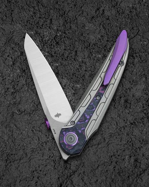 BESTECH PRYDWEN BT2409A 3.68" M-CUT Blade Titanium Handle