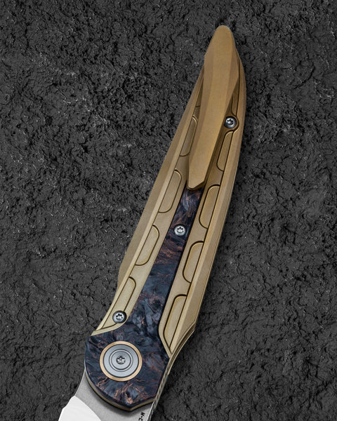 BESTECH PRYDWEN BT2409B 3.68" M-CUT Blade Titanium Handle