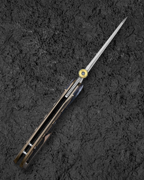 BESTECH PRYDWEN BT2409B 3.68" M-CUT Blade Titanium Handle
