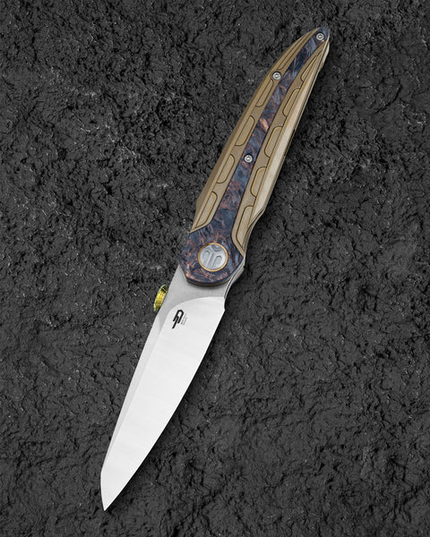 BESTECH PRYDWEN BT2409B 3.68" M-CUT Blade Titanium Handle