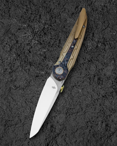 BESTECH PRYDWEN BT2409B 3.68" M-CUT Blade Titanium Handle