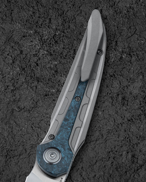 BESTECH PRYDWEN BT2409C 3.68" M-CUT Blade Titanium Handle
