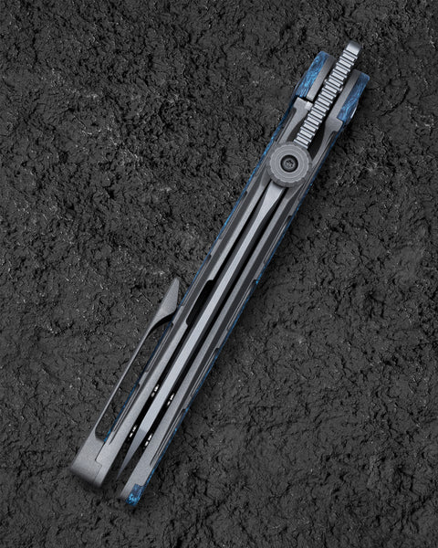 BESTECH PRYDWEN BT2409C 3.68" M-CUT Blade Titanium Handle