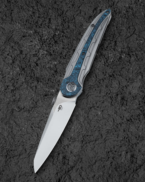 BESTECH PRYDWEN BT2409C 3.68" M-CUT Blade Titanium Handle