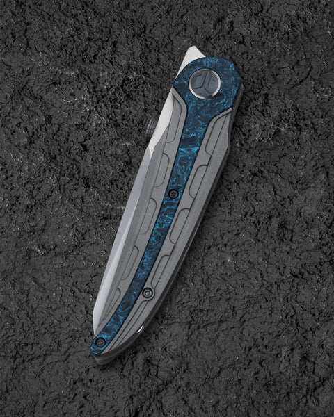 BESTECH PRYDWEN BT2409C 3.68" M-CUT Blade Titanium Handle
