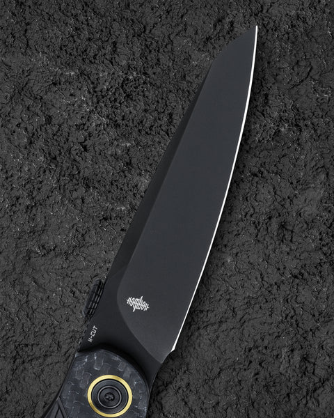BESTECH PRYDWEN BT2409D 3.68" M-CUT Blade Titanium Handle