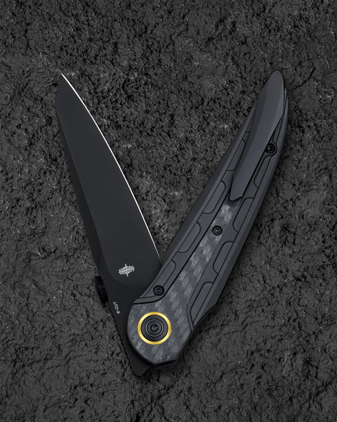 BESTECH PRYDWEN BT2409D 3.68" M-CUT Blade Titanium Handle