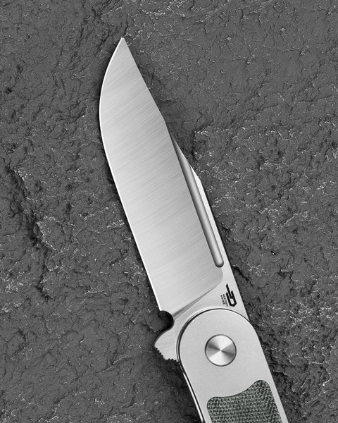 BESTECH Vestige BT2411A 3.47" M-CUT Blade Titanium Handle