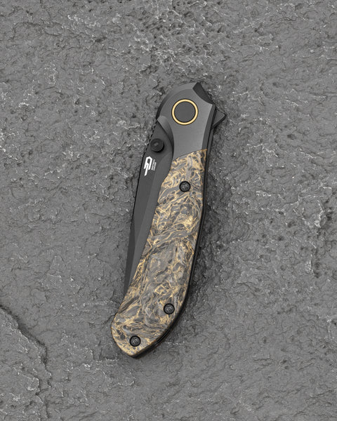 BESTECH Constellation BT2501C 3.055" M-CUT Blade Titanium Handle