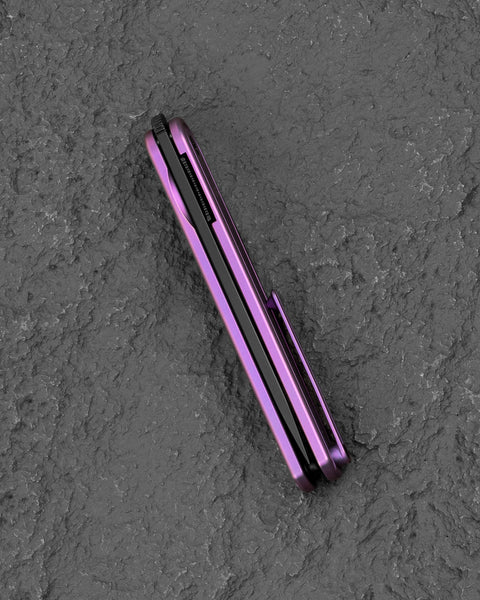 BESTECH INK BT2502C Purple Titanium Handle 3.13'' MagnaCut Blade