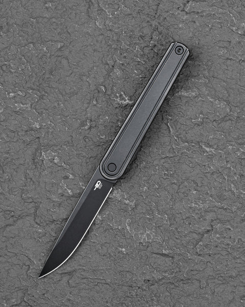 BESTECH INK BT2502D Black Titanium Handle 3.13'' MagnaCut Blade