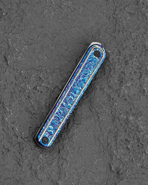 BESTECH INK BT2502E Anodizing Titanium Handle 3.13'' MagnaCut Blade