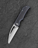 BESTECH MINI TAIPAN BT2603D Titanium Handle: 3.25'' Hollow Grinds MC Blade