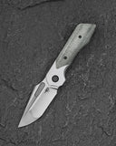 BESTECH DACTYL BT2608A Titanium with Micarta Inlays Handle: 2.98