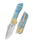 BESTECH DACTYL BT2608C Titanium with Framed Titanium Inlays Handle: 2.98