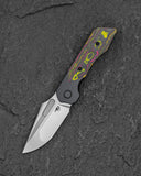 BESTECH DACTYL BT2608D Titanium with Camo Carbon - FloParty Inlays Handle: 2.98