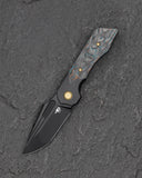 BESTECH DACTYL BT2608E Titanium with Camo Carbon - Shipwreck Inlays Handle: 2.98