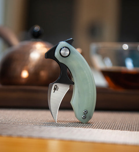 BESTECH STRELIT G10 Handle: 2.19" 14C28N Blade BG52B-2