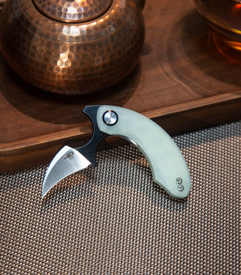 BESTECH STRELIT G10 Handle: 2.19" 14C28N Blade BG52B-2