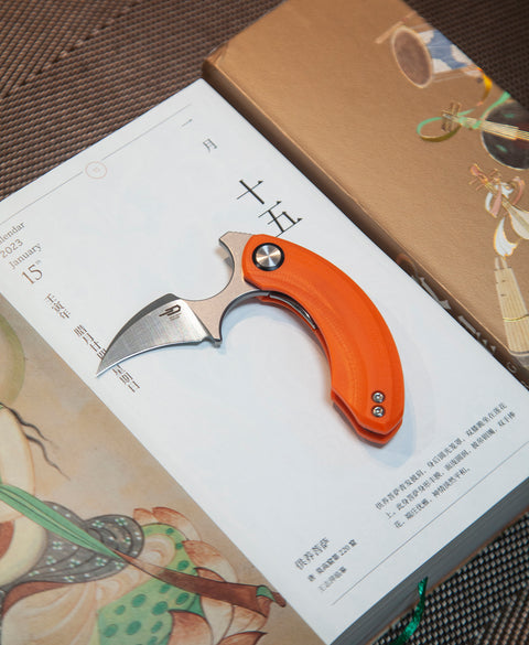 BESTECH STRELIT G10 Handle: 2.19" 14C28N Blade BG52C-1