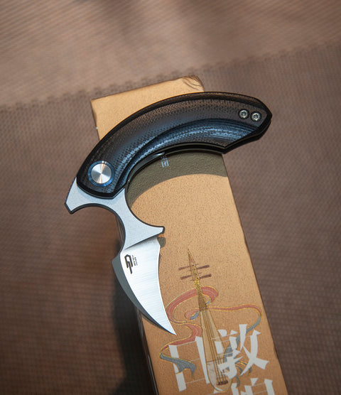 BESTECH STRELIT G10 Handle: 2.19" 14C28N Blade BG52A-1